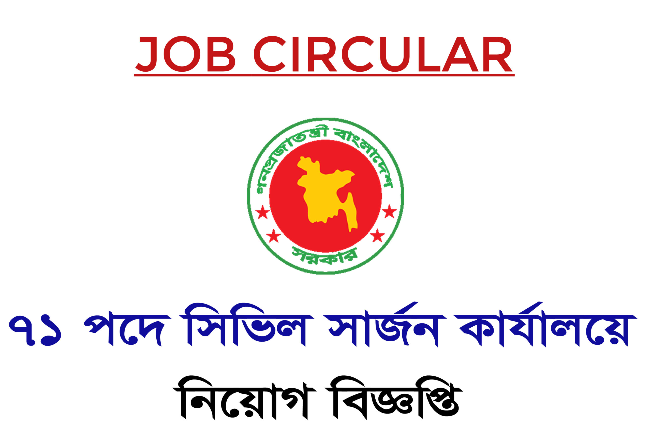 best job circular