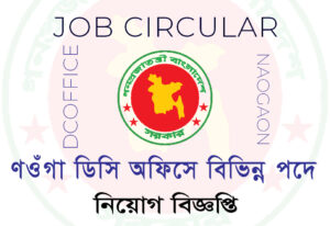 Naogaon DC Office Job Circular 2024