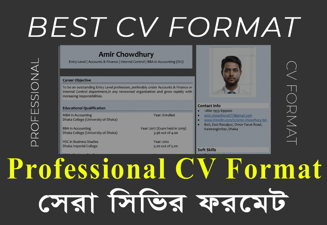 Best CV format